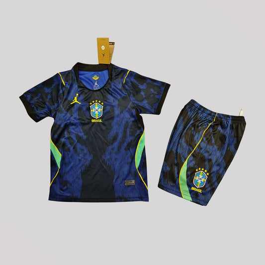 Strikers Club™ 2026 Brazil Away Kids Football Kit Set