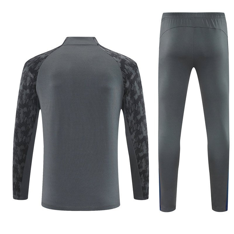Strikers Club™ 2025/26 Feyenoord Grey Premium Football Tracksuit