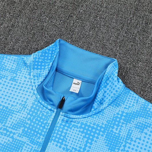 Strikers Club™ 2025/26 Manchester City Blue Premium Football Tracksuit