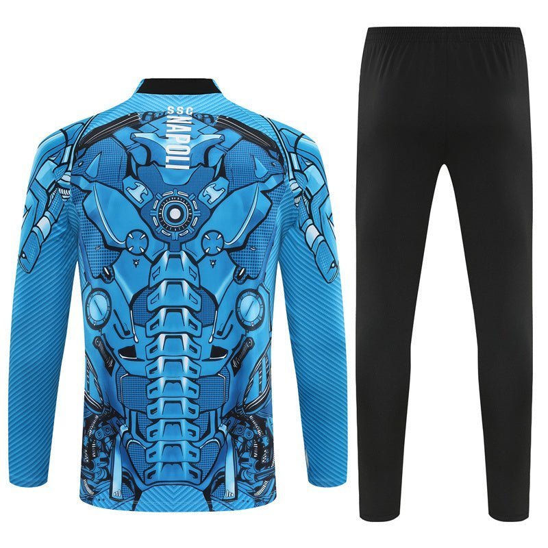 Strikers Club™ 2025/26 Napoli Blue Premium Football Tracksuit