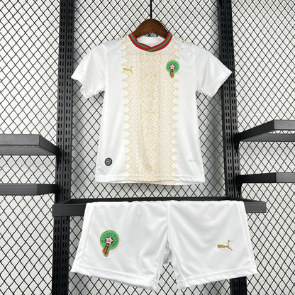 Strikers Club™ 2026 Morocco Away Kids Football Kit Set