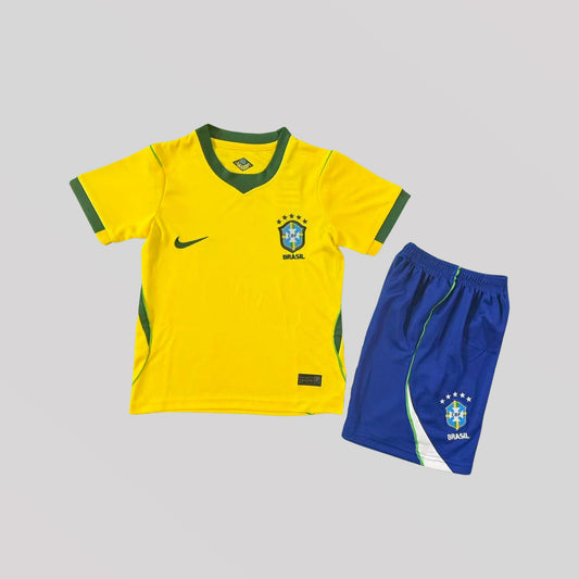 Strikers Club™ 2026 Brazil Home Kids Football Kit Set