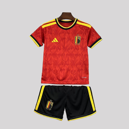 Strikers Club™ 2026 Belgium Home Kids Football Kit Set