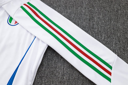 Strikers Club™ 2024 Elite Football White Blue Premium Football Tracksuit