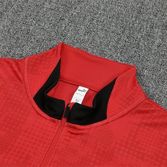 Strikers Club™ 2025/26 AC Milan Red Premium Football Tracksuit
