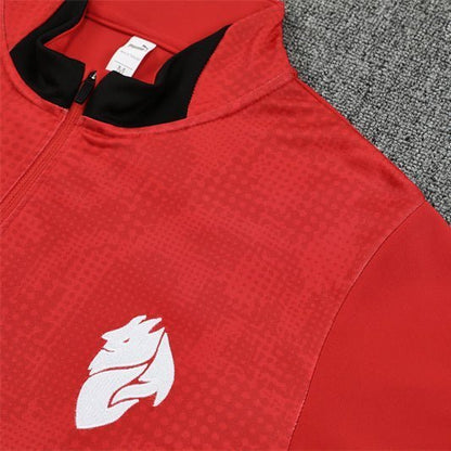 Strikers Club™ 2025/26 AC Milan Red Premium Football Tracksuit