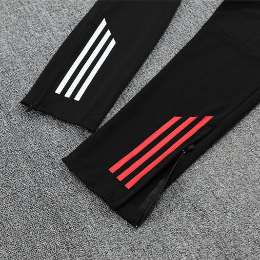 Strikers Club™ 2025/26 Ajax Amsterdam Black Premium Football Tracksuit