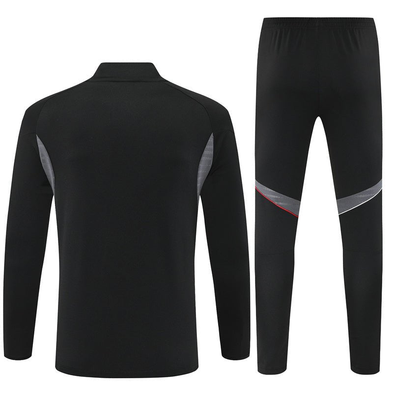 Strikers Club™ 2025/26 Ajax Amsterdam Black Premium Football Tracksuit