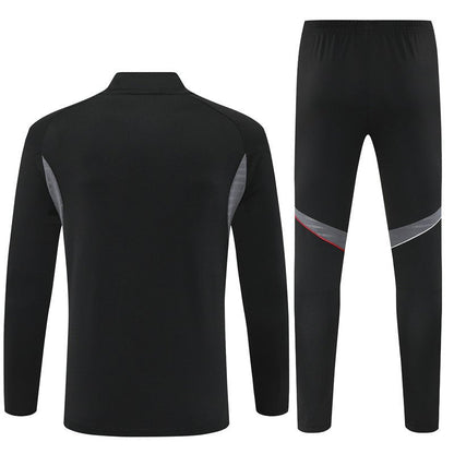 Strikers Club™ 2025/26 Ajax Amsterdam Black Premium Football Tracksuit