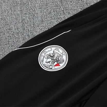 Strikers Club™ 2025/26 Ajax Amsterdam Black Premium Football Tracksuit
