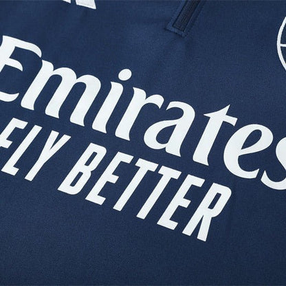 Strikers Club™ 2025/26 Arsenal Blue Premium Football Tracksuit