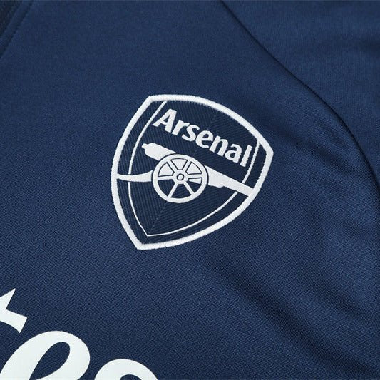 Strikers Club™ 2025/26 Arsenal Blue Premium Football Tracksuit