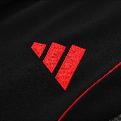 Strikers Club™ 2025/26 Arsenal White Red Premium Football Tracksuit
