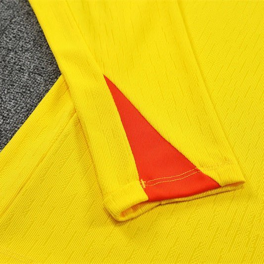 Strikers Club™ 2025/26 Brazil Yellow Premium Football Tracksuit