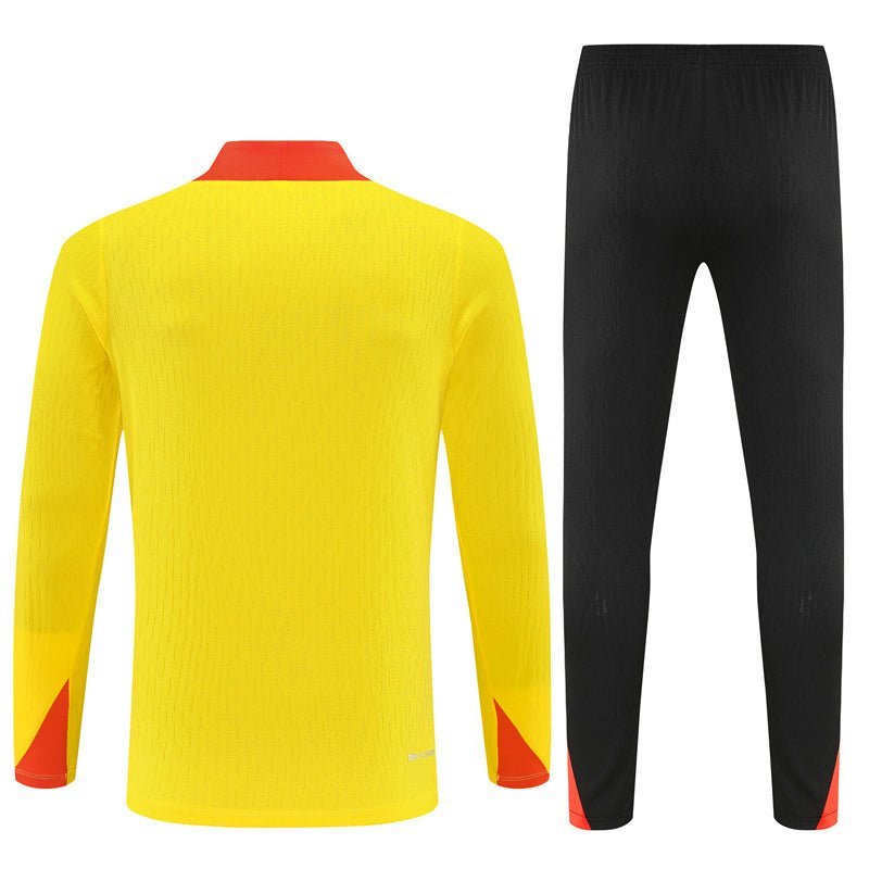 Strikers Club™ 2025/26 Brazil Yellow Premium Football Tracksuit