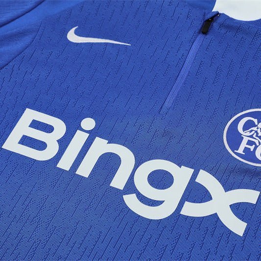 Strikers Club™ 2025/26 Chelsea Blue Premium Football Tracksuit