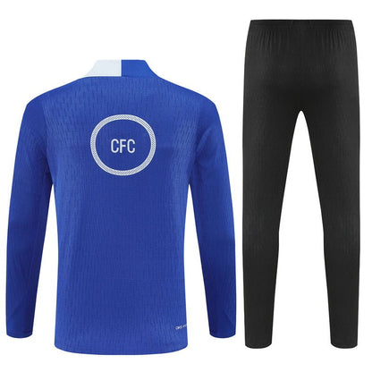 Strikers Club™ 2025/26 Chelsea Blue Premium Football Tracksuit
