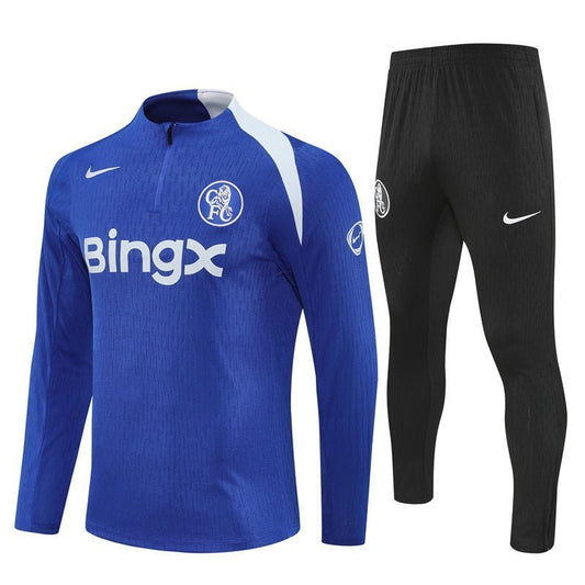 Strikers Club™ 2025/26 Chelsea Blue Premium Football Tracksuit