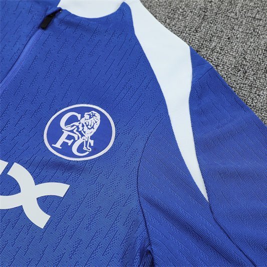 Strikers Club™ 2025/26 Chelsea Blue Premium Football Tracksuit