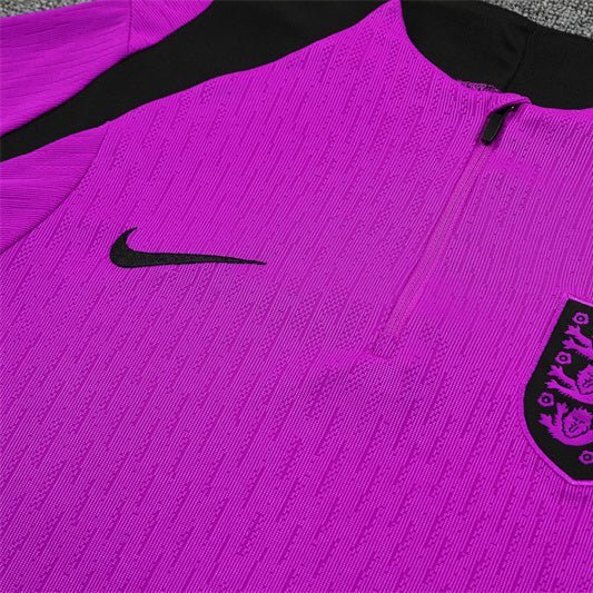 Strikers Club™ 2025/26 England Purple Premium Football Tracksuit