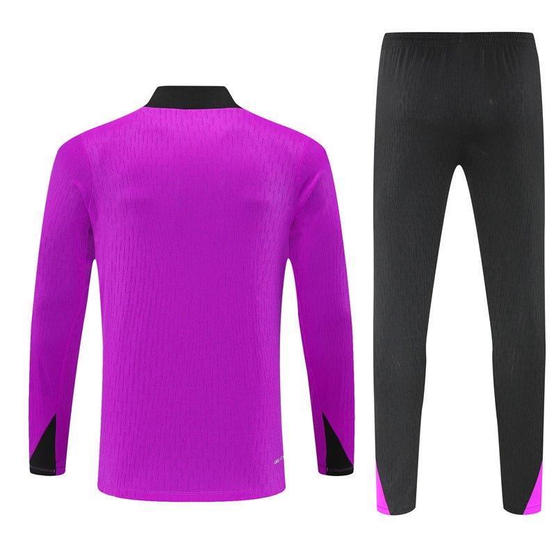 Strikers Club™ 2025/26 England Purple Premium Football Tracksuit