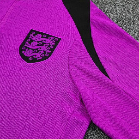 Strikers Club™ 2025/26 England Purple Premium Football Tracksuit