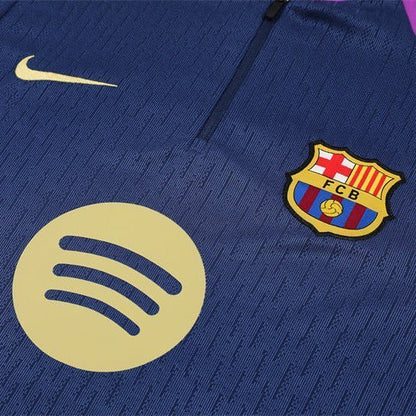 Strikers Club™ 2025/26 FC Barcelona Blue Purple Premium Football Tracksuit