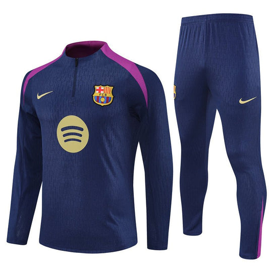 Strikers Club™ 2025/26 FC Barcelona Blue Purple Premium Football Tracksuit
