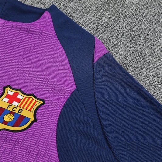 Strikers Club™ 2025/26 FC Barcelona Blue Purple Premium Football Tracksuit