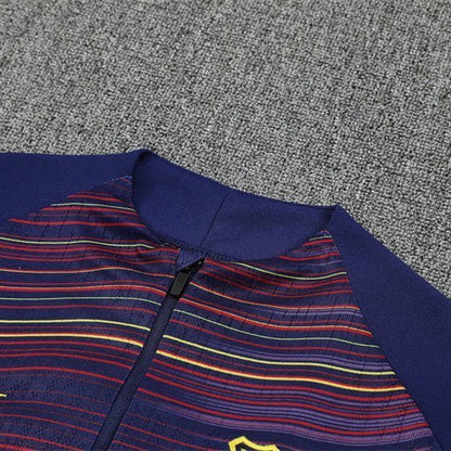 Strikers Club™ 2025/26 FC Barcelona Pre-Match Home Premium Football Tracksuit
