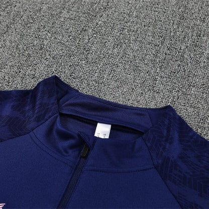 Strikers Club™ 2025/26 Feyenoord Blue Premium Football Tracksuit
