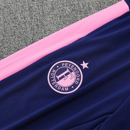 Strikers Club™ 2025/26 Feyenoord Blue Premium Football Tracksuit