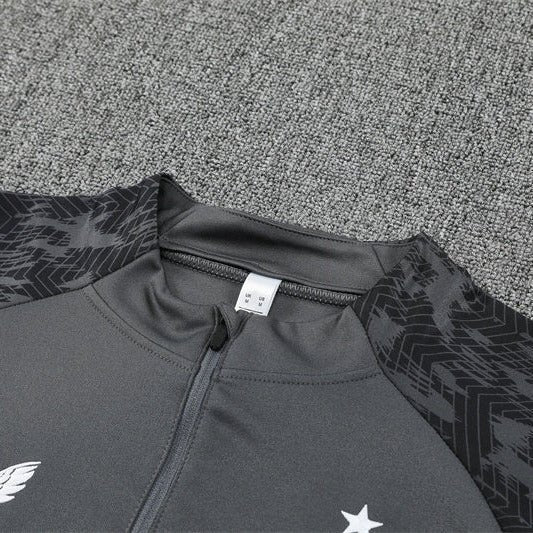 Strikers Club™ 2025/26 Feyenoord Grey Premium Football Tracksuit
