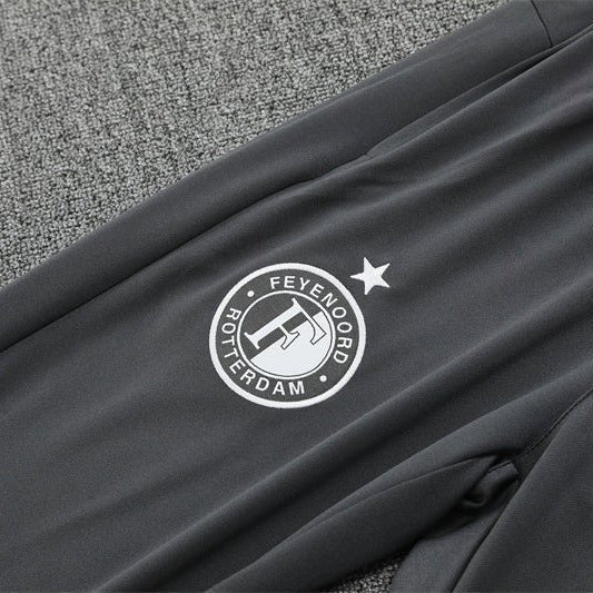 Strikers Club™ 2025/26 Feyenoord Grey Premium Football Tracksuit