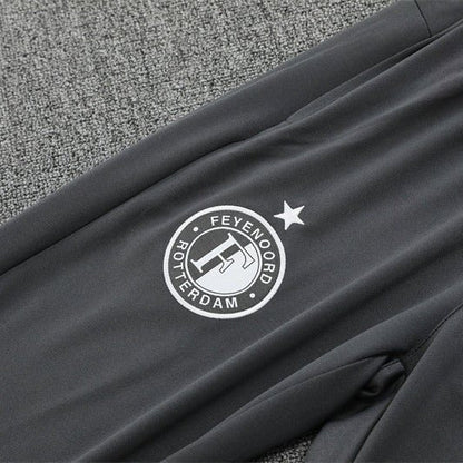 Strikers Club™ 2025/26 Feyenoord Grey Premium Football Tracksuit