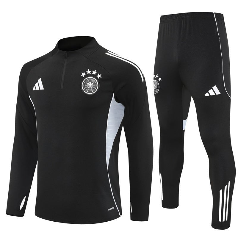 Strikers Club™ 2025/26 Germany Black Premium Football Tracksuit