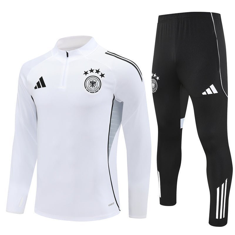 Strikers Club™ 2025/26 Germany White Premium Football Tracksuit