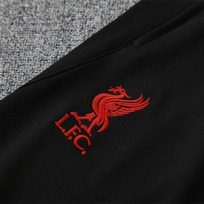 Strikers Club™ 2025/26 Liverpool Black Premium Football Tracksuit
