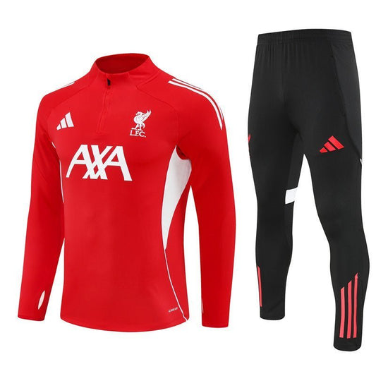 Strikers Club™ 2025/26 Liverpool Red Premium Football Tracksuit