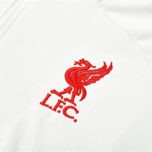 Strikers Club™ 2025/26 Liverpool White Premium Football Tracksuit