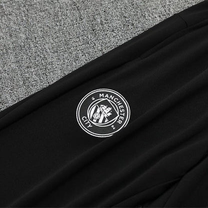 Strikers Club™ 2025/26 Manchester City Black Premium Football Tracksuit