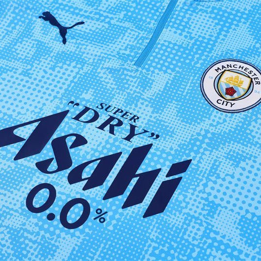 Strikers Club™ 2025/26 Manchester City Blue Premium Football Tracksuit