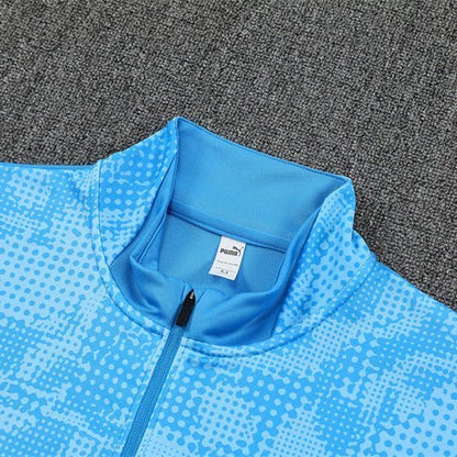 Strikers Club™ 2025/26 Manchester City Blue Premium Football Tracksuit