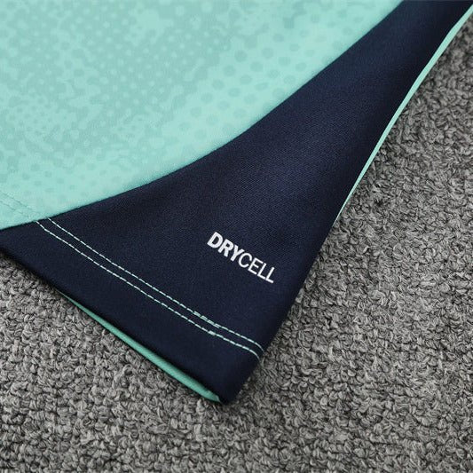 Strikers Club™ 2025/26 Marseille Mint Green Premium Football Tracksuit