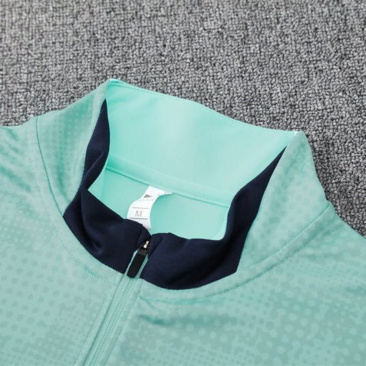 Strikers Club™ 2025/26 Marseille Mint Green Premium Football Tracksuit