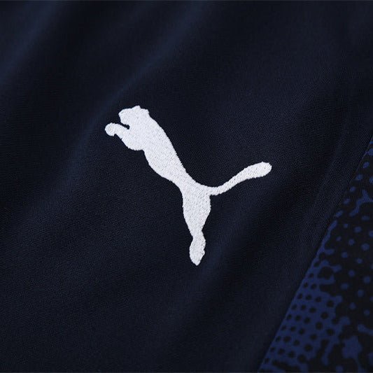 Strikers Club™ 2025/26 Marseille Blue Navy Blue Premium Football Tracksuit