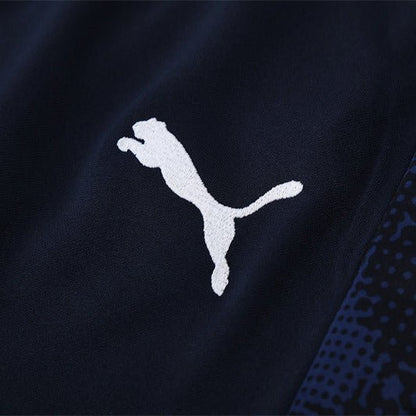 Strikers Club™ 2025/26 Marseille Blue Navy Blue Premium Football Tracksuit