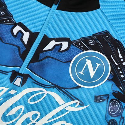 Strikers Club™ 2025/26 Napoli Blue Premium Football Tracksuit