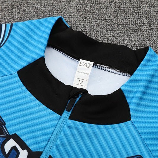 Strikers Club™ 2025/26 Napoli Blue Premium Football Tracksuit