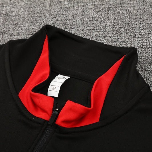 Strikers Club™ 2025/26 Portugal Black Premium Football Tracksuit